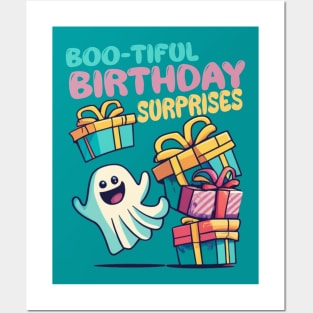 boo birthday Posters and Art